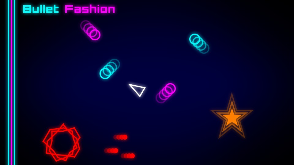 Design of some bullets Some objects/bullets of the game